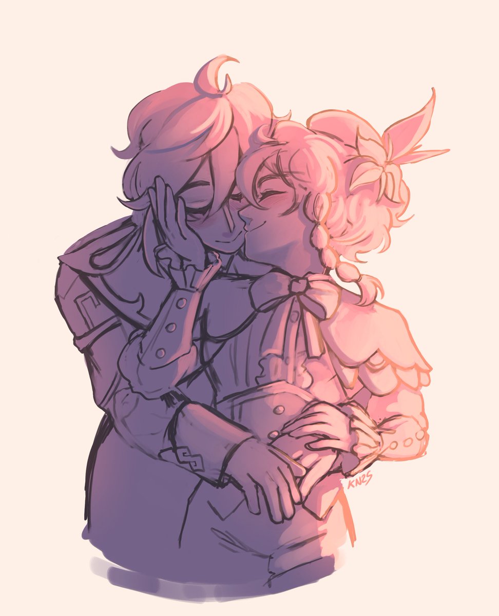 KN2S29's tweet image. I missed Zhongven so much, have some fluff I did quickly this week