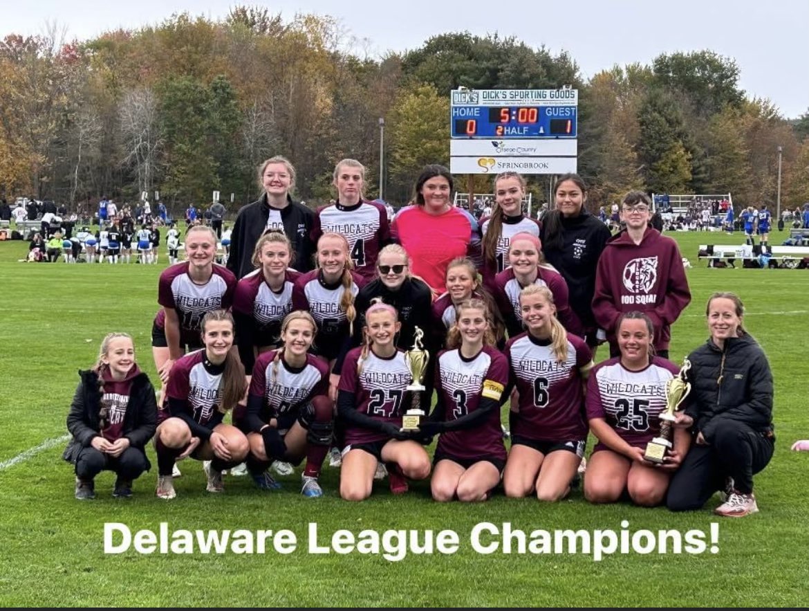 Congratulations to our girls varsity on bringing home the league championship yesterday! We are proud of you!