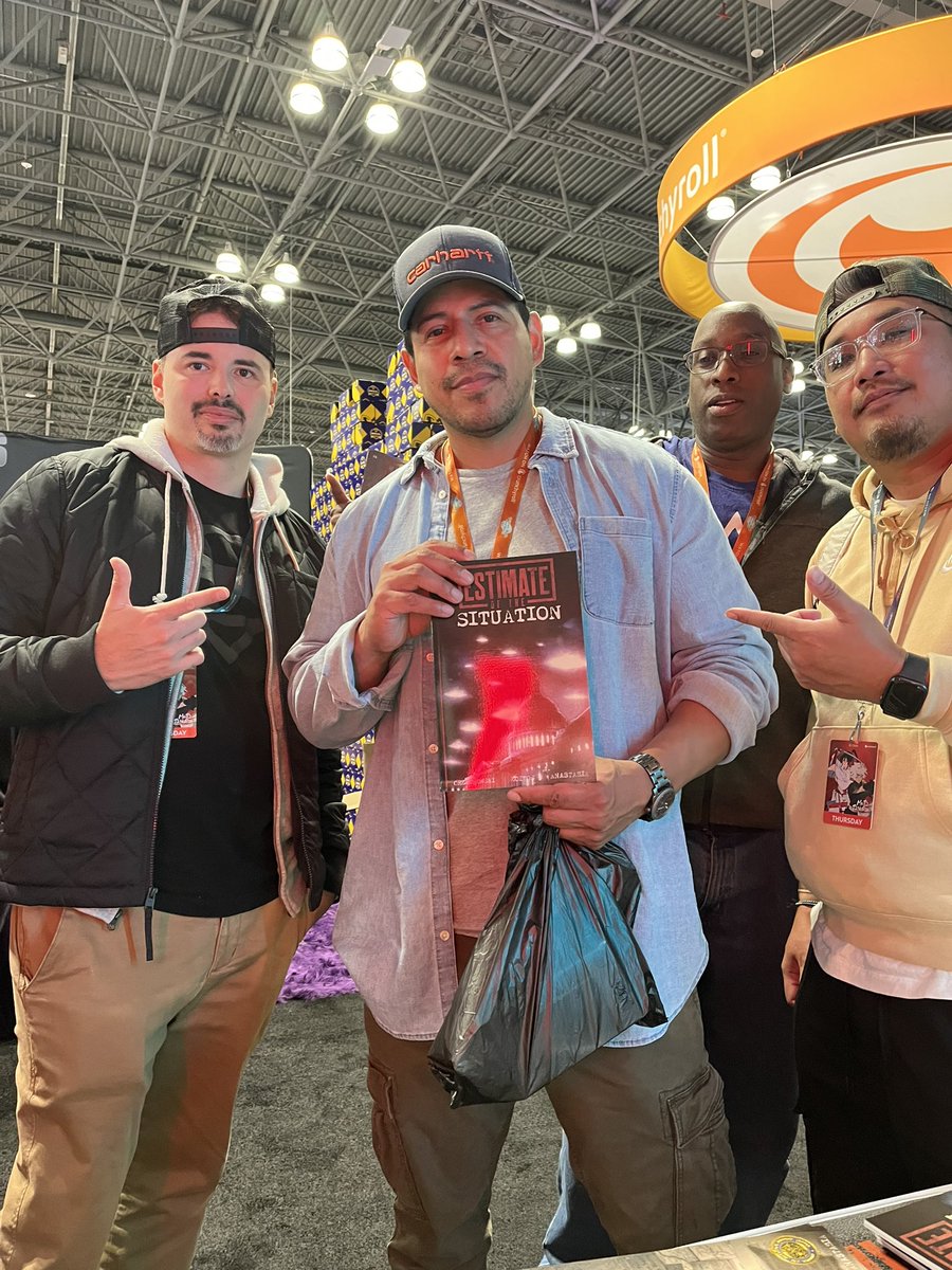 “I heard about you through #ufotwitter”.

Every mention, retweet, tag, etc helps the project stay alive and continue - it’s working!  Is it any surprise that the best, most historically accurate UFO narrative comes from a grassroots effort within the community?  #ufox #NYCC2023