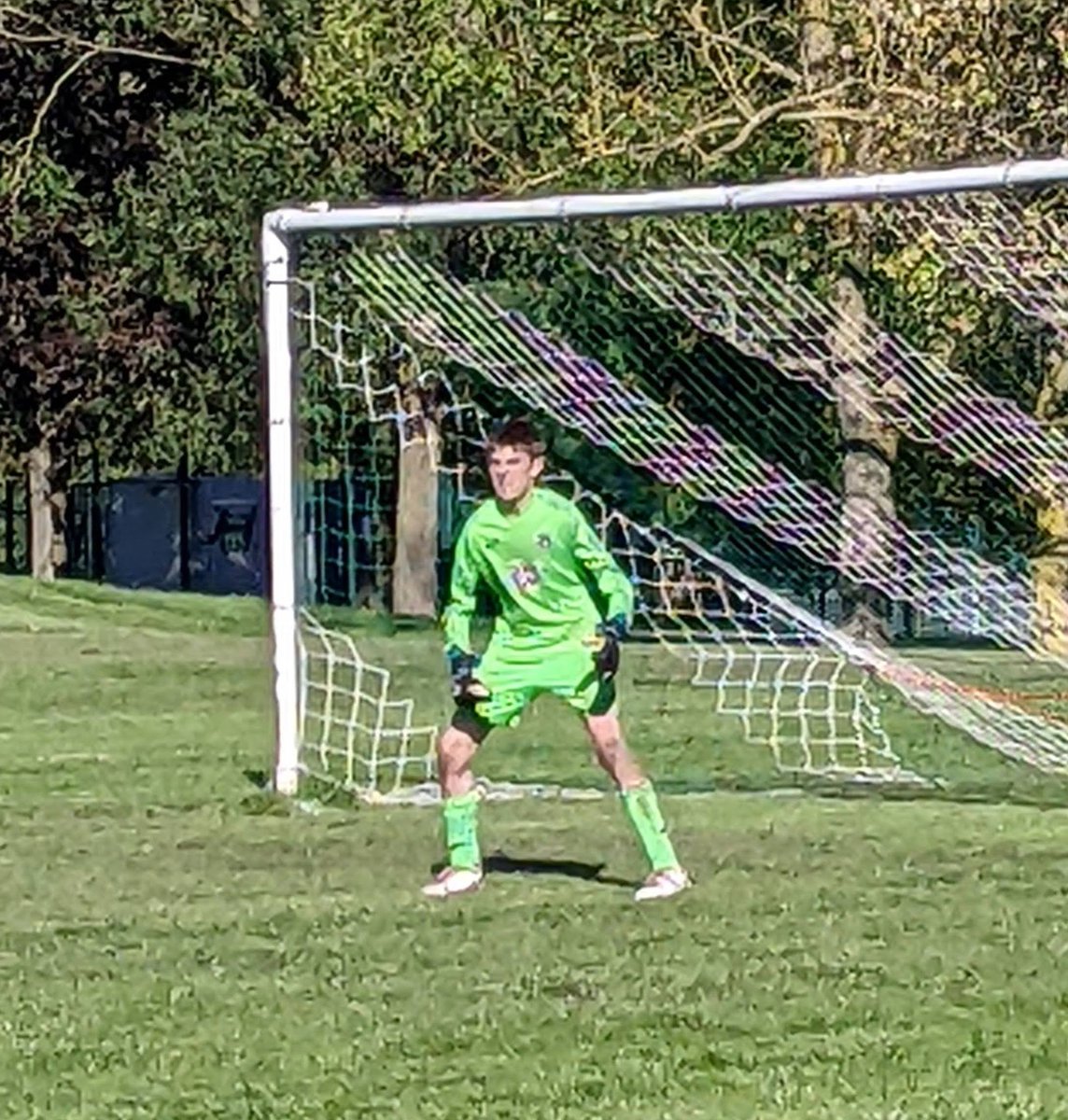 Harry's @Just_4_keepers Elite XTNs getting a good work out in the EMJFL cup this morning. 
#j4k #j4kgloves 
#just4keepers
#just4keepershq
#proudtobedifferent