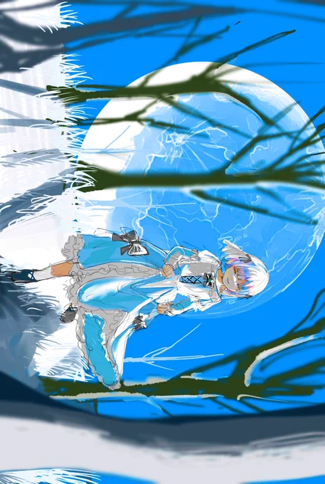 青い星