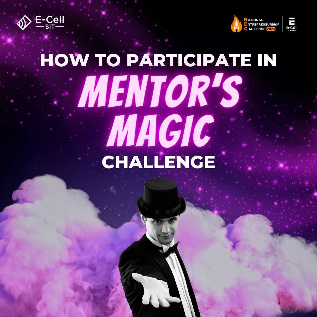 ecell_sit's tweet photo. Joining link is in the bio!
.
.
.
#MagicChallenge #UnlockTheMagic #MagicalMoments #JoinUs #ECellMagic #GetReadyToAmaze #NEC #iitbombay #Ecell #saffronyinstitute https://t.co/ygaKYEbpim