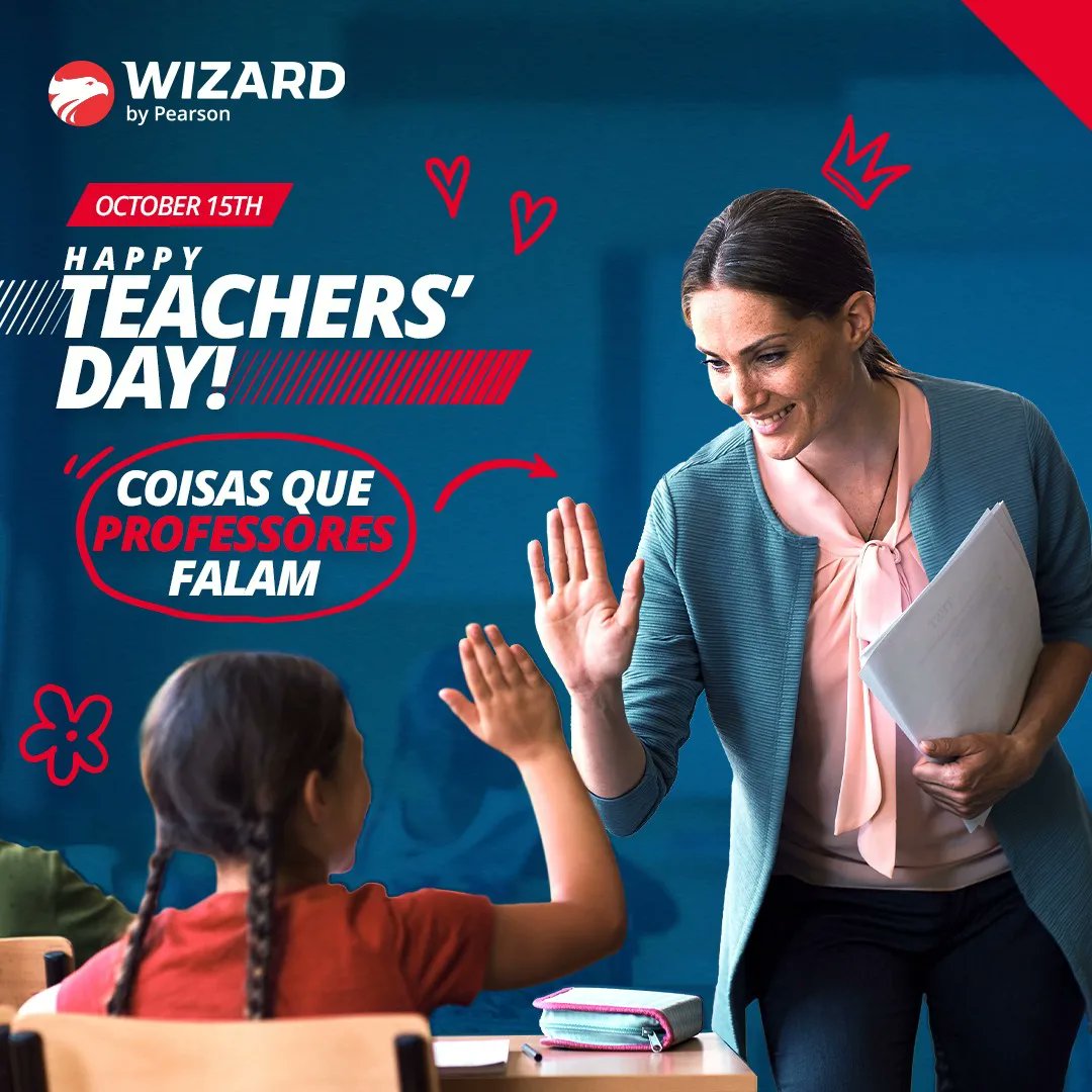 WizardPracaSeca's tweet photo. Um feliz Dia dos Professores para todos aqueles que moldam mentes e inspiram corações.
Seu comprometimento e dedicação são as sementes do conhecimento que florescem em nossas vidas.
#WizardByPearson #EscolaDeIdiomas #wizardpracaseca #HappyTeachersDay #FelizDiaDosProfessores https://t.co/HbVHWKu6aw