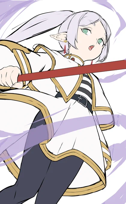 フリーレンのラフ