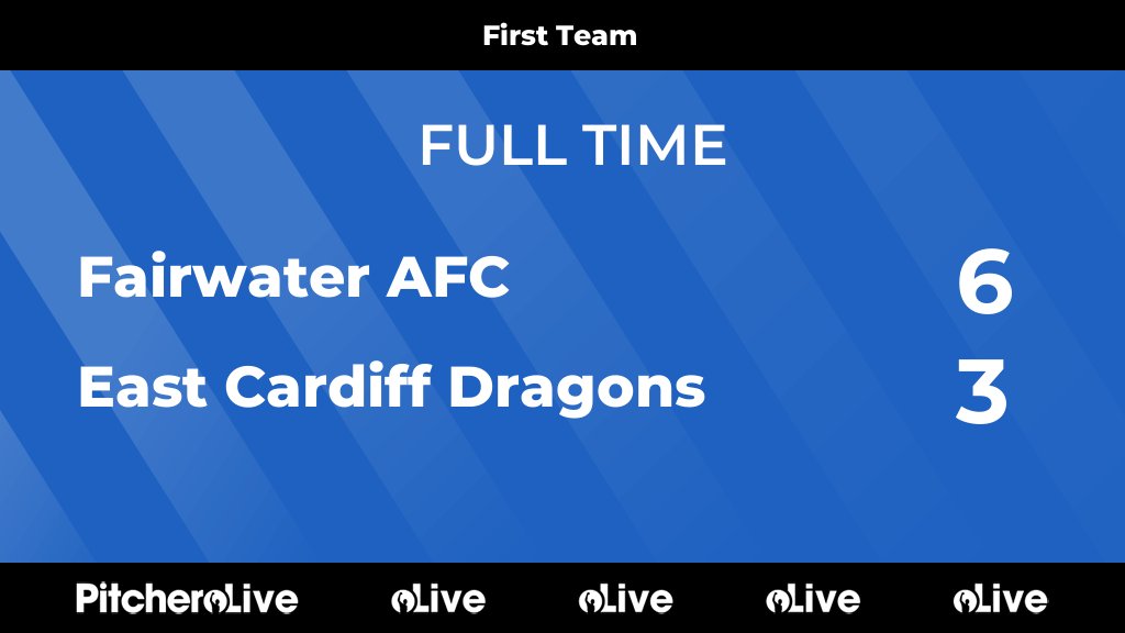 FULL TIME: Fairwater AFC 6 - 3 East Cardiff Dragons
#FAIEAS #Pitchero
pitchero.com/clubs/eastcard…