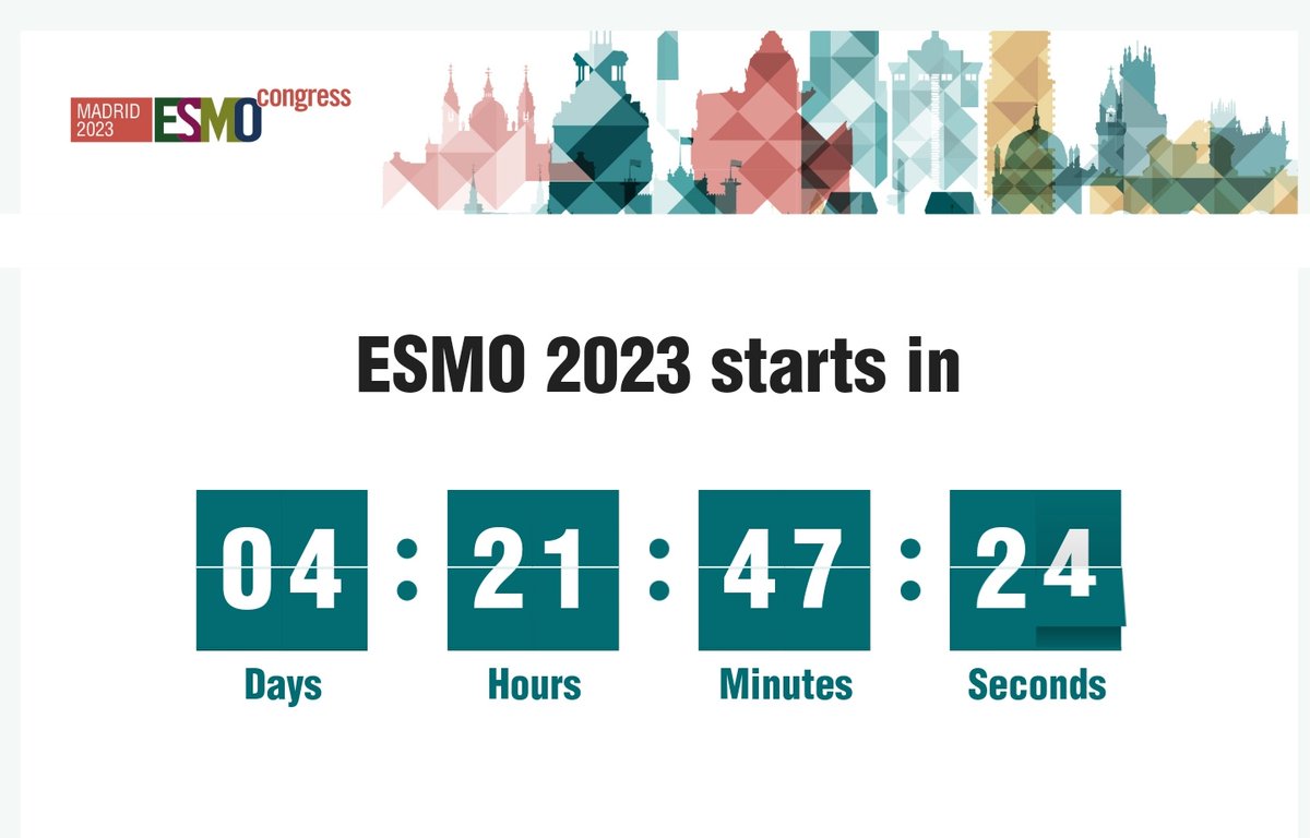 #ESMO23⏳<1 week 
💥 Many practice changing trials @myesmo 💥

🧵1/...
🫁 Lung Cancer #NSCLC

👉🏼1L setting:
#MARIPOSA Amivantamab+Lazertinib vs Osi for #EGFRmut

#LIBRETTO-431 Selpercatinib vs Doublet CT+/-Pembro for #RET

#PAPILLON Amivantamab+CT vs CT for #EGFR Ex20ins