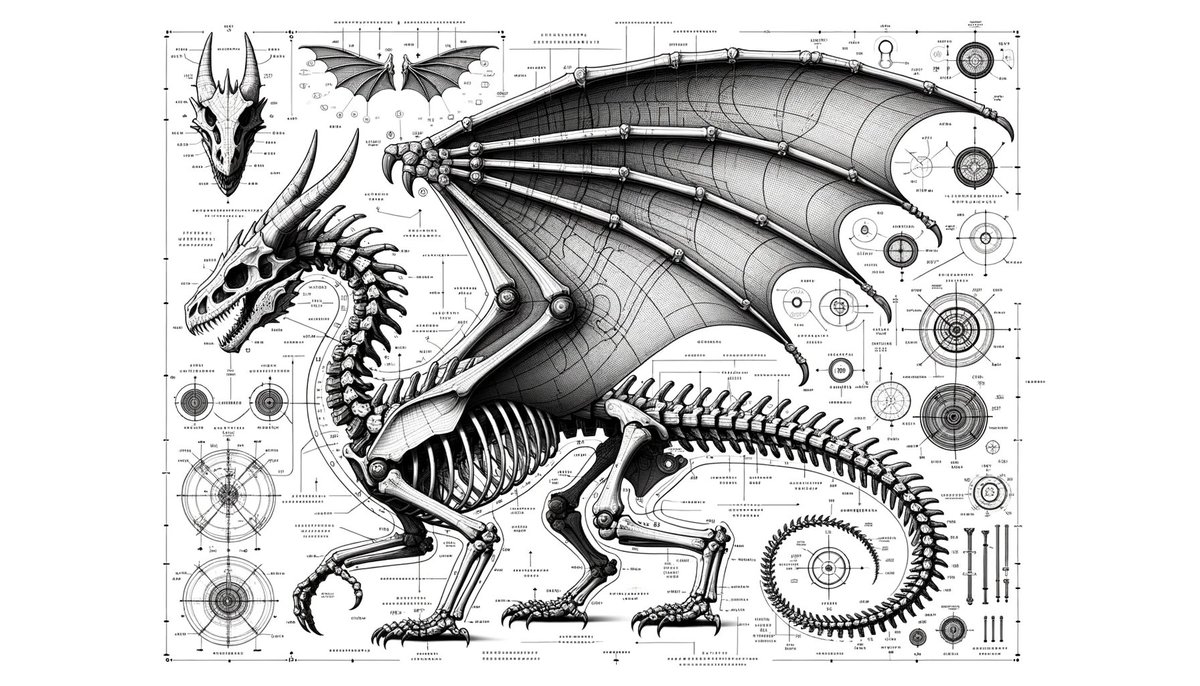 chaseleantj's tweet photo. DALL-E 3 is an amazing source of inspiration if you want to make your own fantasy world.

For example, I asked it to imagine a dragon in an alternate universe.

DALL-E created the concept, the anatomy, and even the dragon's habitat.

Here's how to do it: https://t.co/FkjSXgkNEH