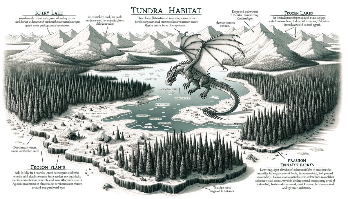 chaseleantj's tweet photo. DALL-E 3 is an amazing source of inspiration if you want to make your own fantasy world.

For example, I asked it to imagine a dragon in an alternate universe.

DALL-E created the concept, the anatomy, and even the dragon's habitat.

Here's how to do it: https://t.co/FkjSXgkNEH