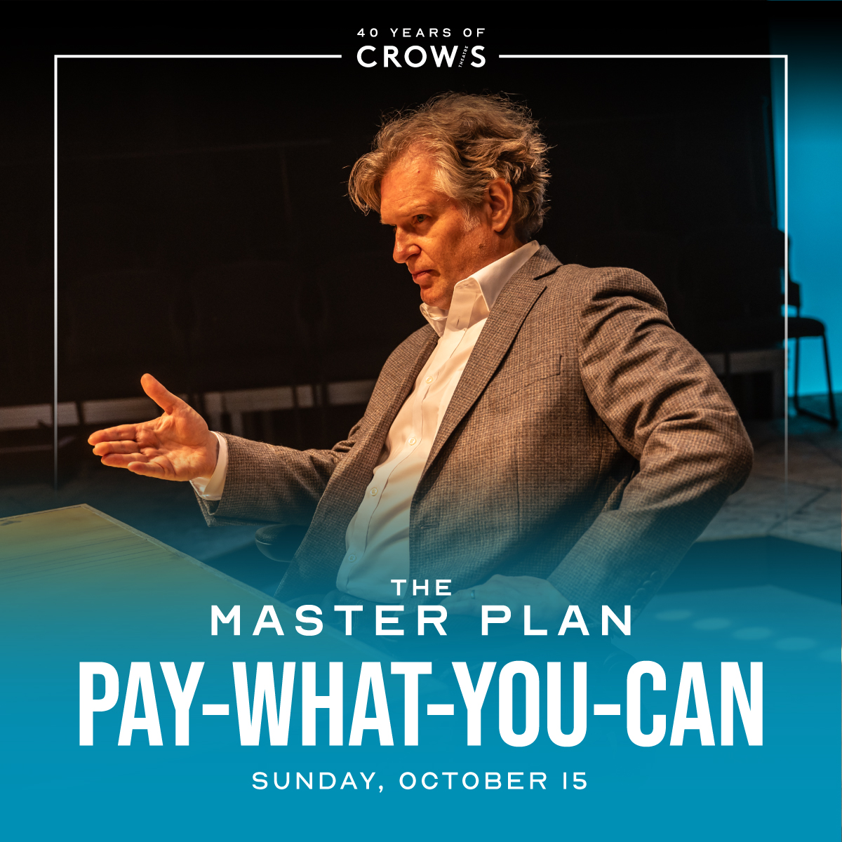 crowstheatre's tweet image. A limited number of PWYC tickets for three excellent Sunday matinees are available in-person.

🎟 Streetcar Crowsnest box office opens at noon; VideoCabaret PWYC sales at 1:40pm (cash only)

📸 Photos: THE MASTER PLAN &amp;amp; HEROES by Dahlia Katz, A TERRIBLE FATE by Michael Cooper