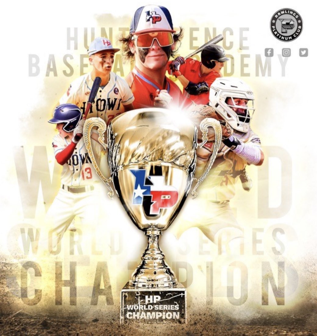 🏆 HP World Series 🏆 🗓️: October 28 & 29 📍: Waller HS Complex ⚾️ All four graduating classes on the field competing with & against each other! ⚾️ 8 teams; double elimination format! ⚾️ Skills Competition including: HR Derby, Golden Arm, Fastest Man, & Around the Horn!