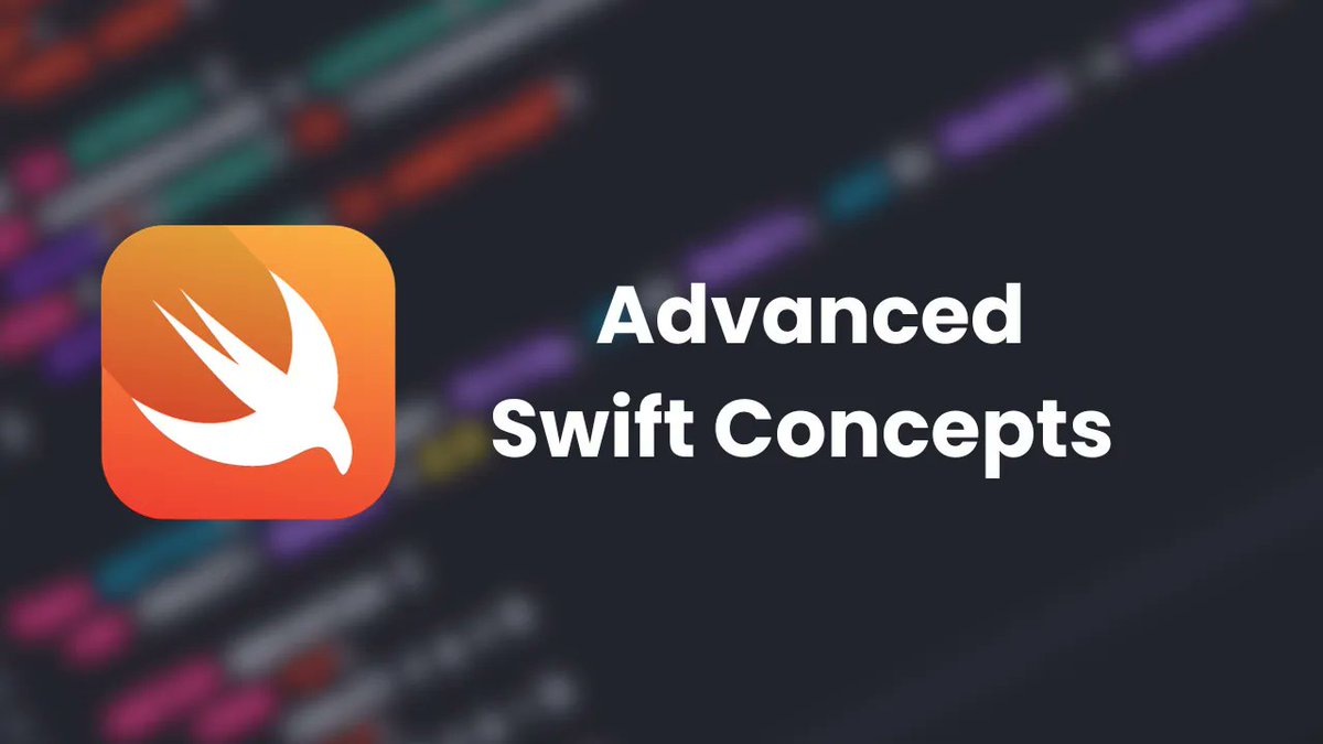 Just published 'Introduction To Swift Programming (Part 4): Advanced Swift Concepts.' 🚀
Explore Advance Concepts like Optionals, Closures, and Properties to write cleaner, and more efficient code. 
 Link to the article in the comments below! 👇#SwiftProgramming #iOSDevelopment