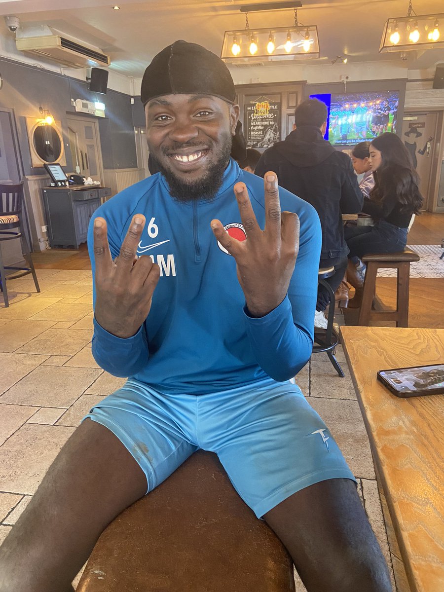 SelhurstFC's tweet photo. Kudos Athletic 2-3 Selhurst Sunday

Goals: Rodrigues, Martin, Boylan

MOTM: Harry Martin ©️ 

Probably the most chances we’ve ever created and felt like one of those days. But it’s a 90 min game, some big moments from big players dug us out from 2-0 down. Winners win‼️
UTFS ❤️ https://t.co/8rbMlE29hI