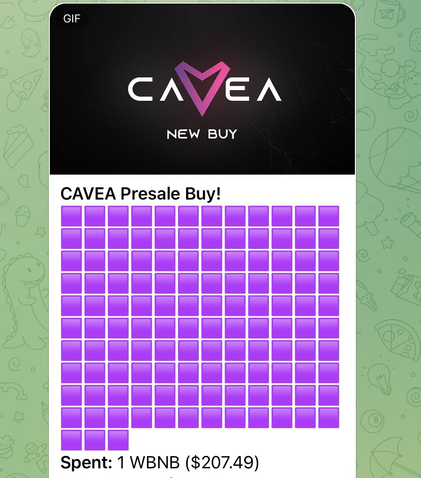 🔥Nice contributions in $CAVEA #fairlaunch 
🟢LIVE and pumping on <a href="/TheGemPad/">𝗚𝗲𝗺𝗣𝗮𝗱</a> 

gempad.app/presale/0x2892…

✔️Unique and long-term project
✔️Low MC and HIGH potential pump at launch
✔️LP 🔒
✔️NO taxes
✔️NO team tokens
✔️Staking &amp; Farming at launch

Strategic partner: <a href="/melega_space/">Melega Space</a>