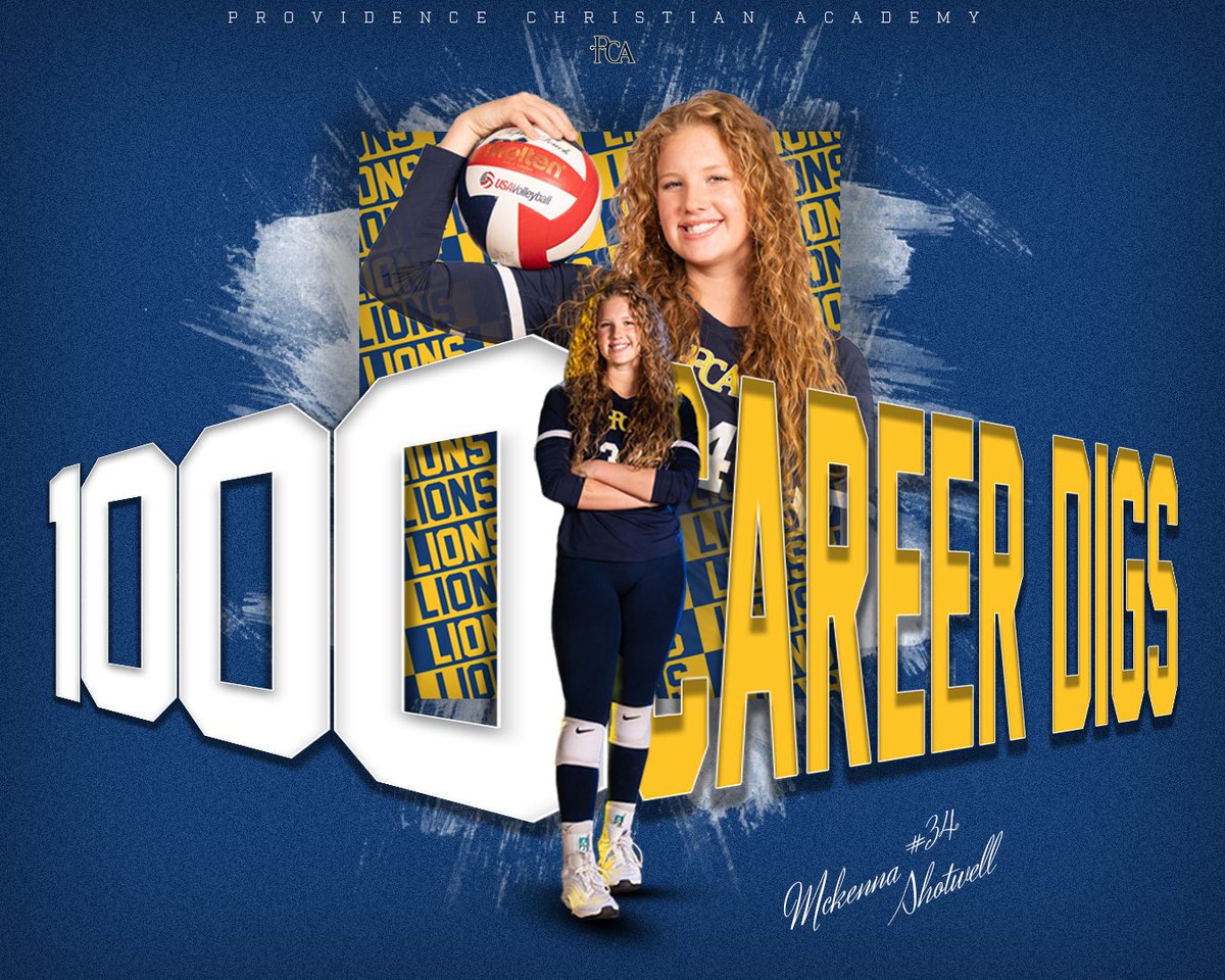 PCA_Athletics's tweet photo. @MckennaShotwell Recorded her 1000th Career Dig last night as @PCAVolleyball_ won 3-0 🆚Concord Christian!!!🏐🔥 https://t.co/ZdMKVgtDLx