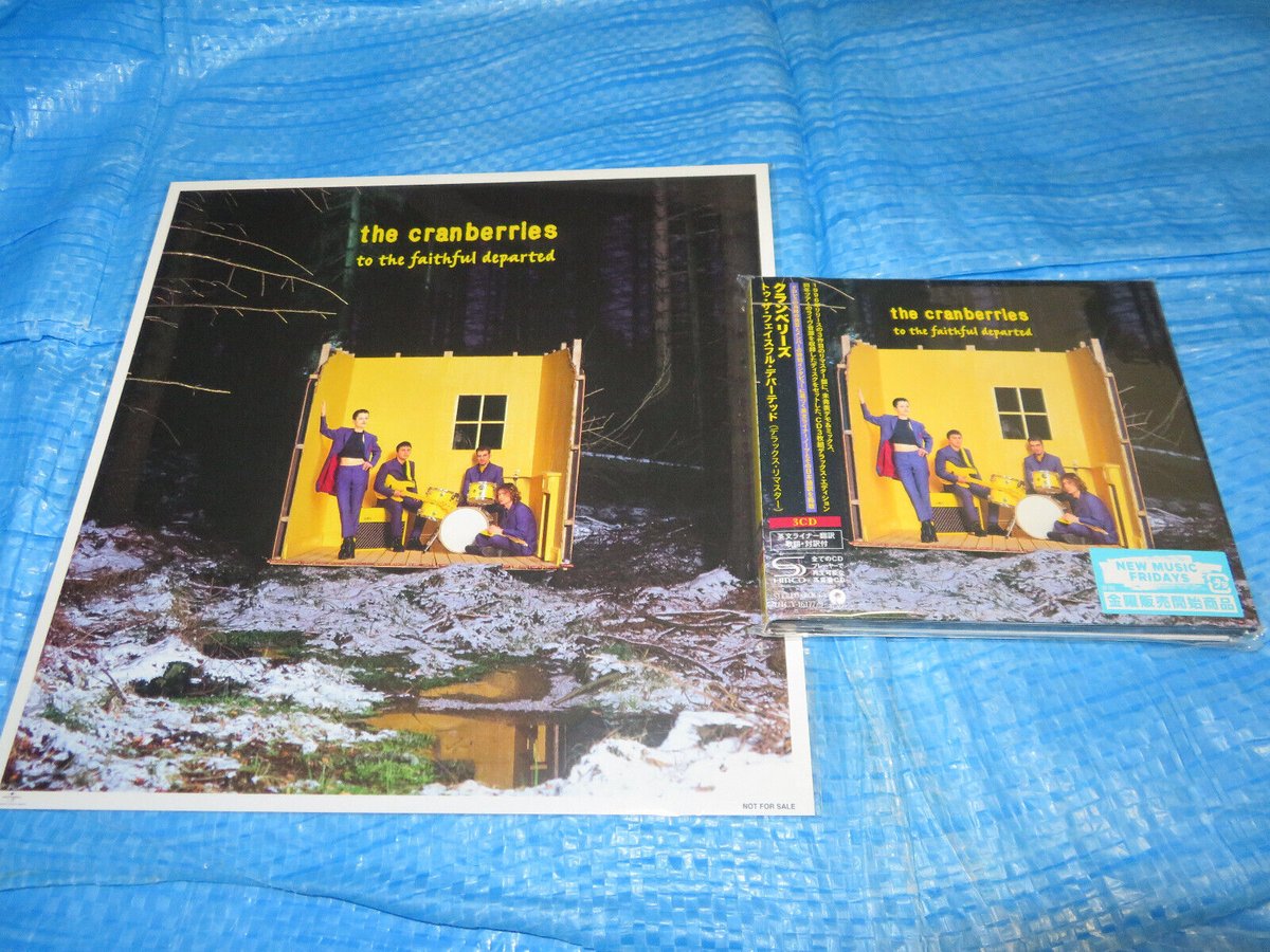 Cran_Press's tweet photo. Japan 3CD Deluxe Edition "To The Faithful Departed" SHMCD + Promo cover
#TheCranberries #TTFD25 #Remaster #SHMCD https://t.co/ha22zMdaZO