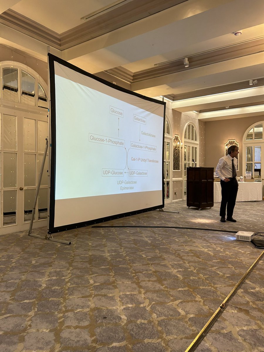 Great first talk of the 2nd day on “What is Galactosaemia?” By Dr Morris at the Galactosaemia support Group conference <a href="/galactosaemia/">GSG</a>  #GSGCON2023 #Galactosaemia