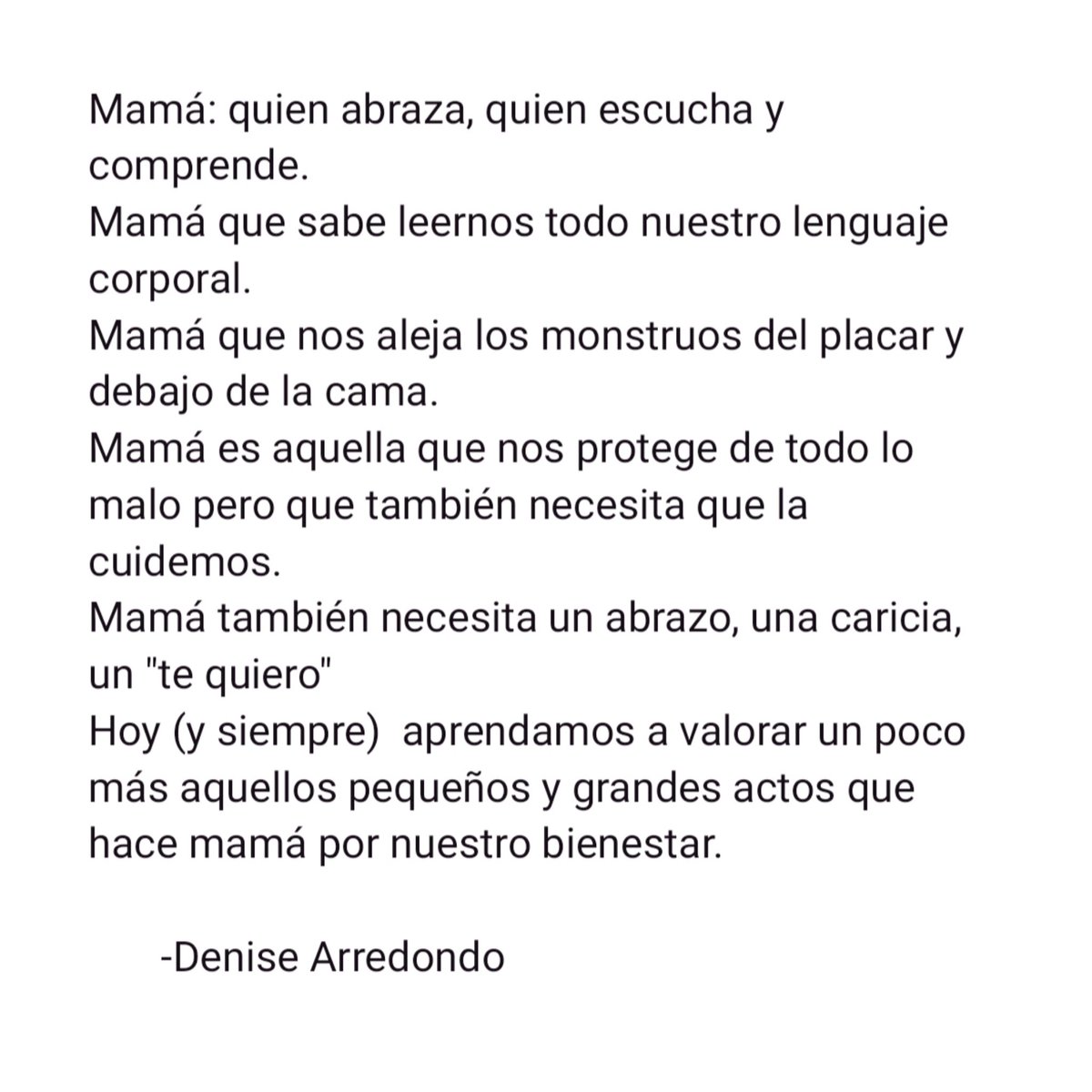 Feliz día a todas las madres 🤍☀️