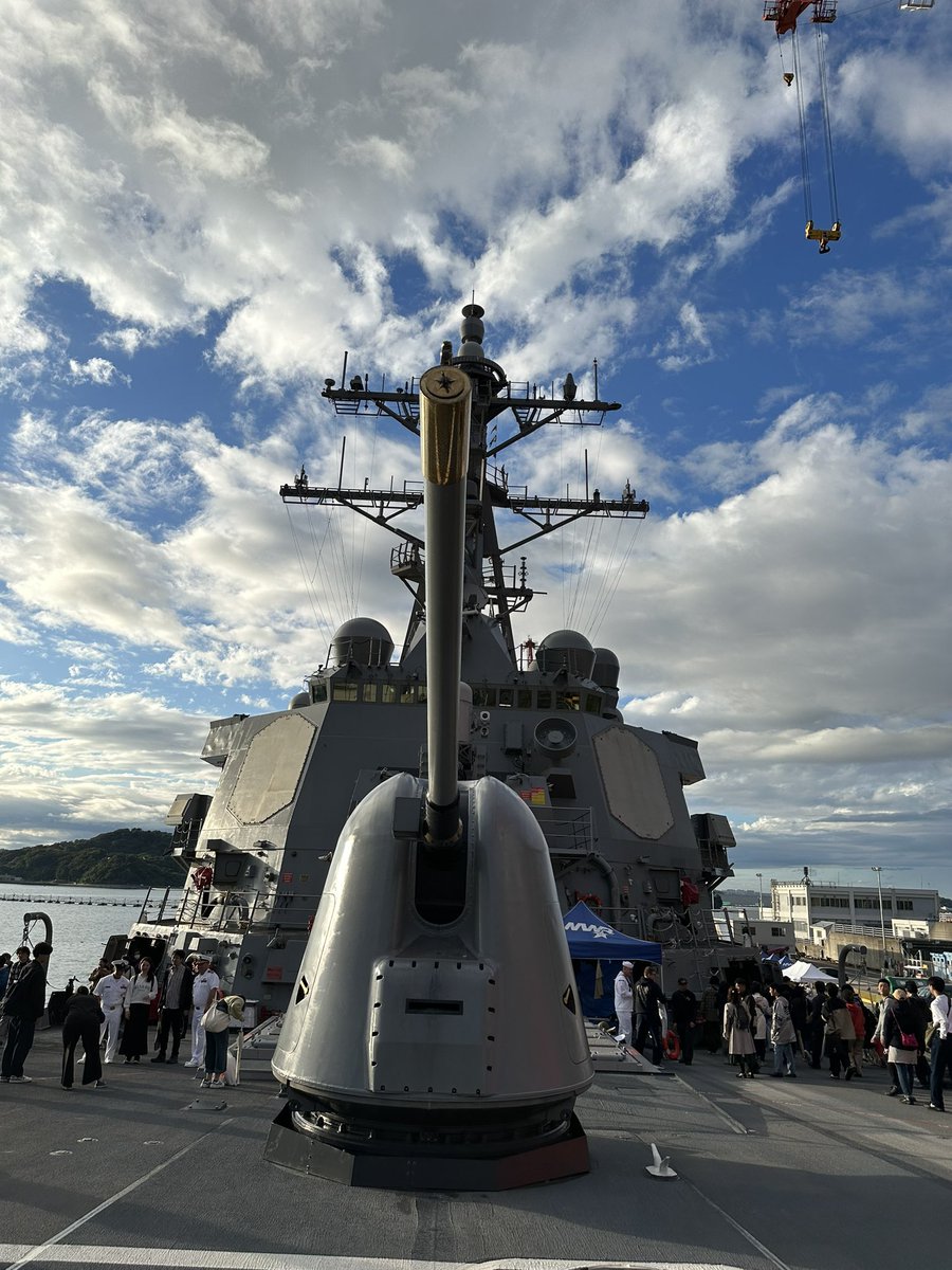 フレンドシップデーで横須賀米軍基地へ🇺🇸
貴重なイージス艦ヒギンズの中も見れて楽しかったー！
#yokosukafriendshipday
#ヨコスカフレンドシップデー 
#usshiggins