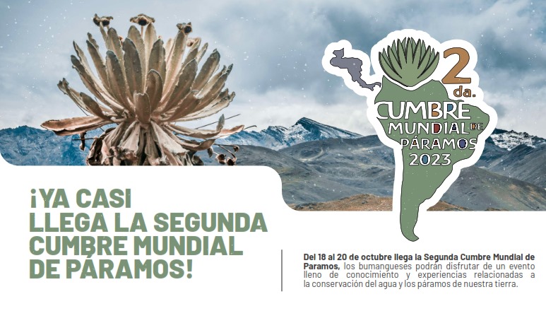 elkinbl75's tweet photo. ¡Estamos listos! llega a Bucaramanga la #IICumbreMundialDePáramos 18-20 de 0ctubre de 2023 y hoy les contamos #Spoiler🧵 un poco sobre nuestr@s invitad@s y nuestra poderosa agenda, con el apoyo de muchas entidades: @MinAmbienteCo @UIS @ComiteSanturban @IniciativAndina https://t.co/wDx77n9TjA