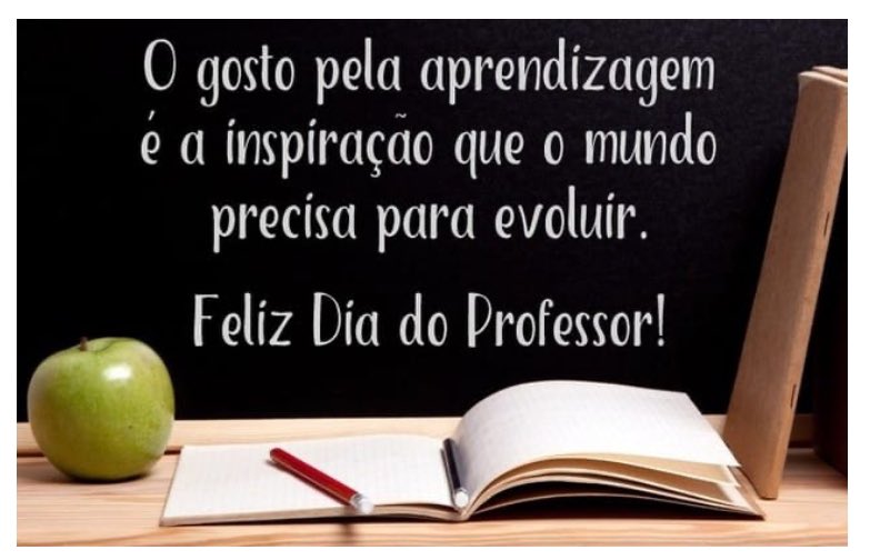 15 de outubro o dia do professor é uma data especial para reconhecer e agradecer o papel dos educadores na transmissão de conhecimento, na formação de cidadãos e na inspiração de esperança e amor pelo aprendizado.