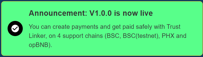 TrustLinker's tweet image. 🌐 TrustLinker keeps expanding!

Exciting news: the @BNBCHAIN testnet has been integrated into our platform.

Now you can explore transaction functionality in a risk-free environment.

Test it out today! #TrustLinker #BNBChain #CryptoTesting