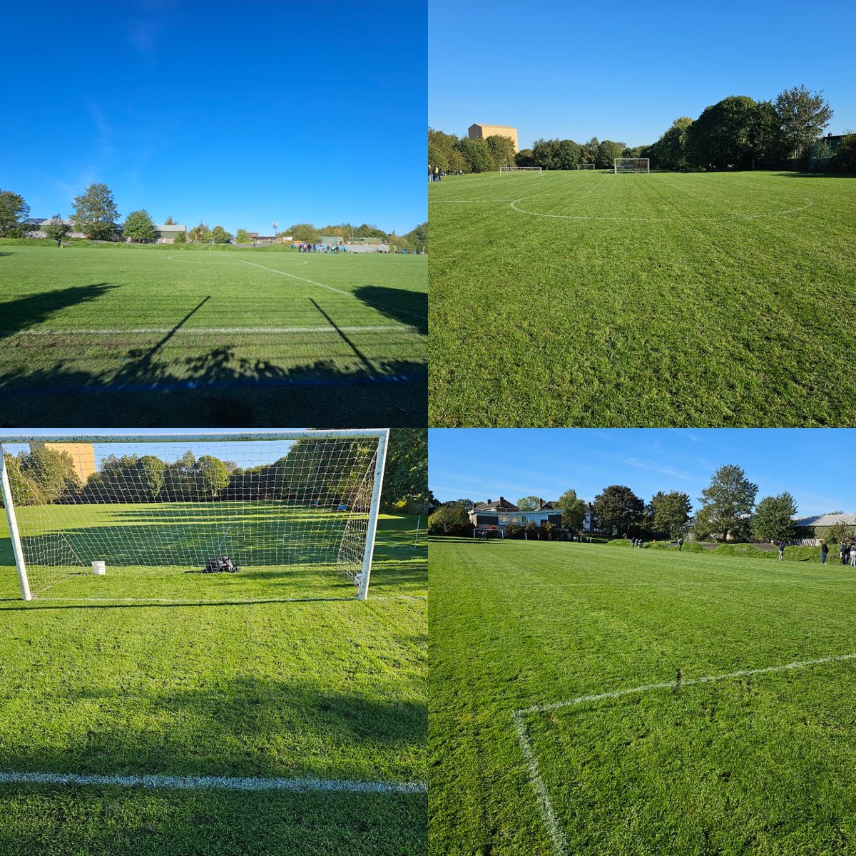 ianl2001's tweet photo. How about this for an u12 pitch in October...Council owned but looked after by the team who play on it...pleasure to ref on this pitch twice today #grassrootsfootball #greengreengrass https://t.co/PPcMiD4nVl