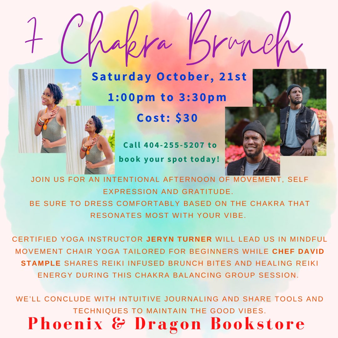 ChefDStample's tweet image. Join us next weekend at #phoenixanddragonbookstore