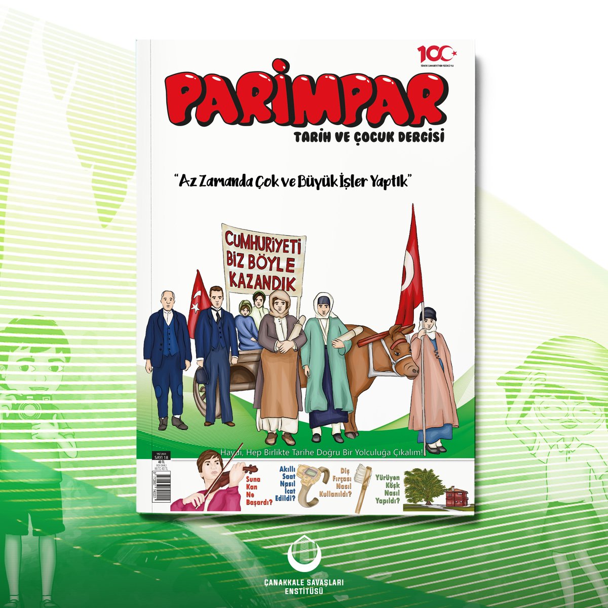 Enstitümüz tarafından yayına hazırlanan ve 7-12 yaş aralığındaki tüm çocuklara hitap eden Parimpar Tarih ve Çocuk Dergisi'nin yeni sayısı yayınlandı...

🔗 casaen.org/anafarta-ve-pa…