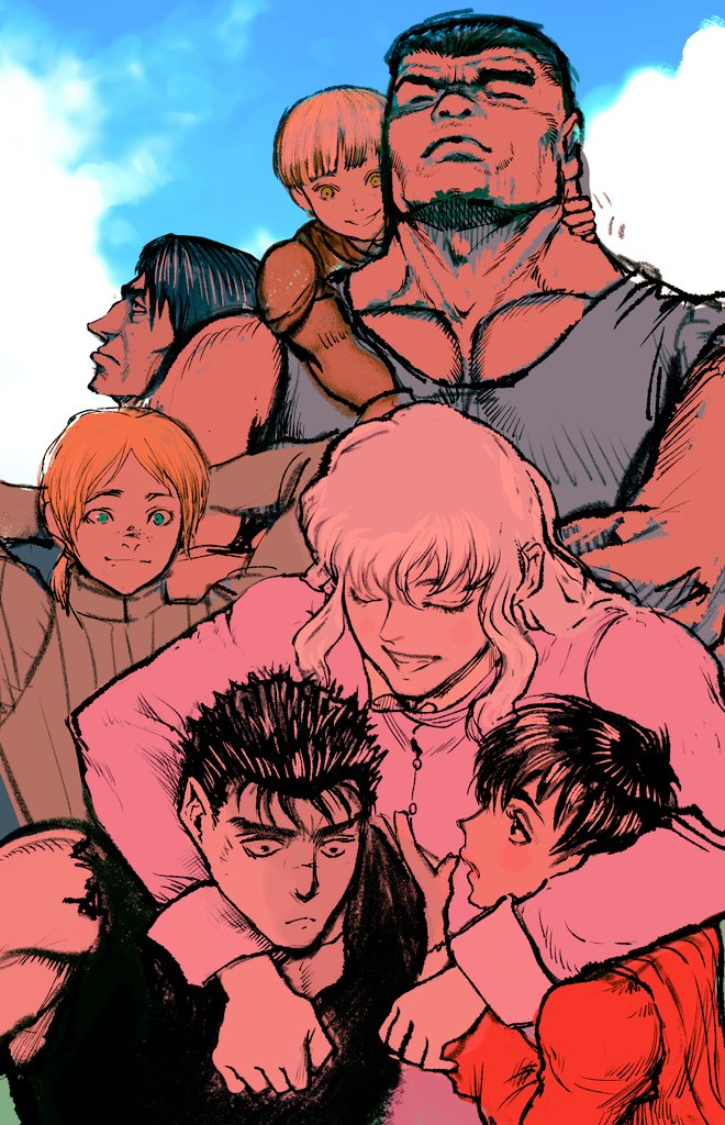 nisino2222's tweet photo. 鷹の団　9巻より
#berserk #ベルセルク https://t.co/7qv9AYUqWl