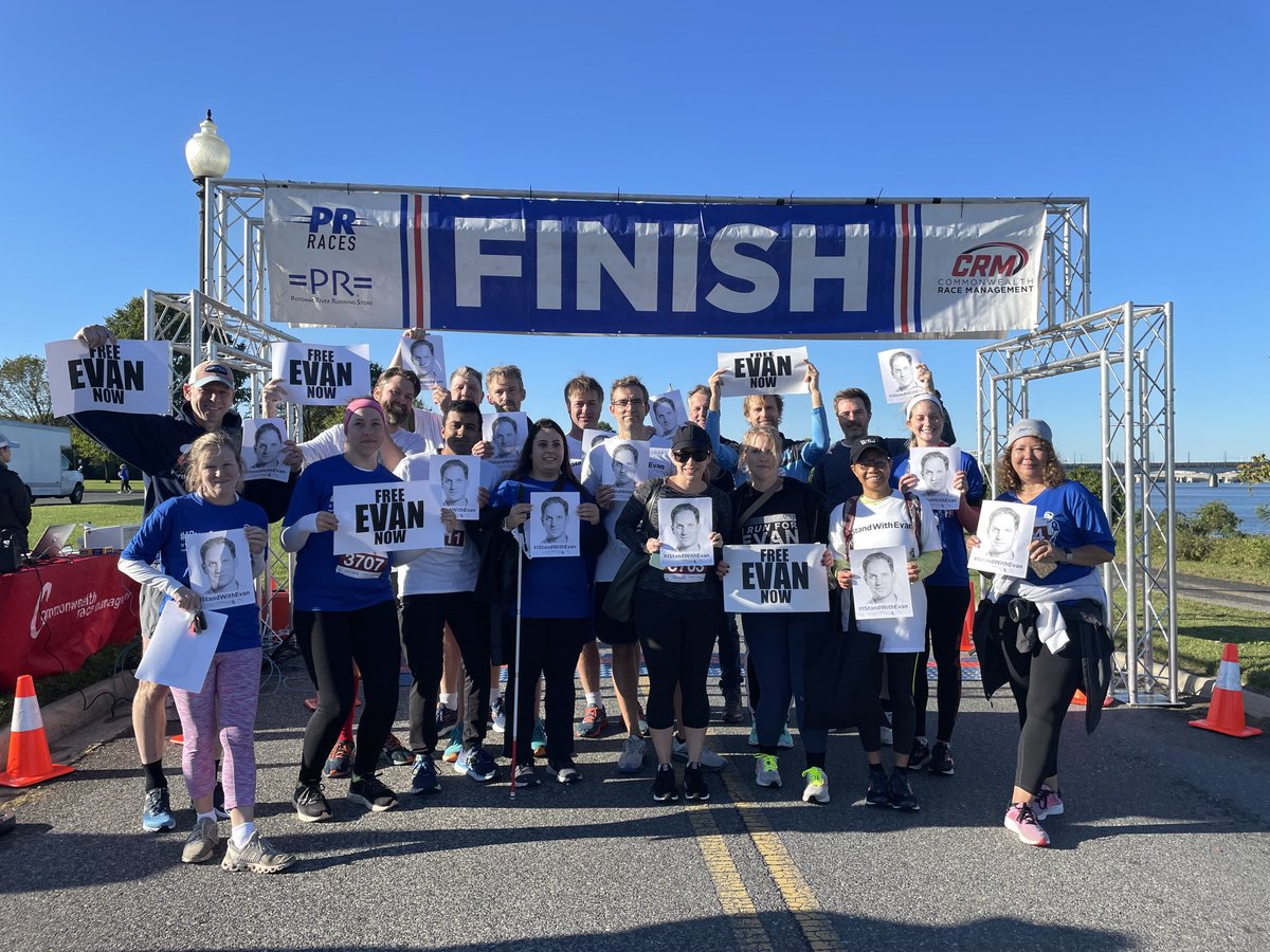 Paul Beckett (@paul4thepress) on Twitter photo Great showing by <a href="/WSJ/">The Wall Street Journal</a> DC bureau at the <a href="/JamesFoleyFund/">James W. Foley Legacy Foundation</a> annual run. We ran for James’s legacy and for <a href="/evangershkovich/">Evan Gershkovich</a>. Congratulations to <a href="/thetrough/">Ted Mann</a> for placing 1st. #IStandfor Evan. Great showing by <a href="/WSJ/">The Wall Street Journal</a> DC bureau at the <a href="/JamesFoleyFund/">James W. Foley Legacy Foundation</a> annual run. We ran for James’s legacy and for <a href="/evangershkovich/">Evan Gershkovich</a>. Congratulations to <a href="/thetrough/">Ted Mann</a> for placing 1st. #IStandfor Evan.