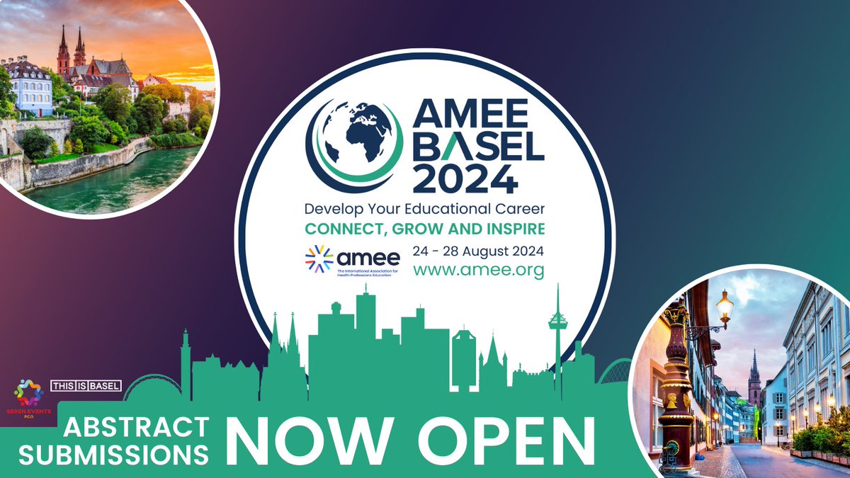 📣 Exciting News! Abstract Submissions for AMEE 2024 are now OPEN! 🎉 All abstracts must be submitted via the AMEE 2024 Abstract Portal. For all information, including submission guidelines, process, and deadline dates, head to our website: ow.ly/X7wI50PVYJh #AMEE2024