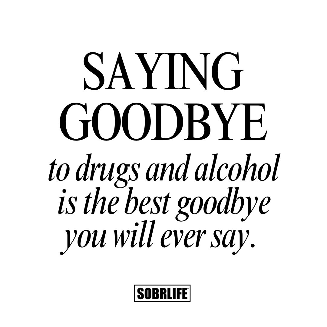 sobr_life's tweet photo. Who else is with me? 👋 #bye 
.
#RecoveryPosse #soberlife #sobriety https://t.co/mhNkBy93ip