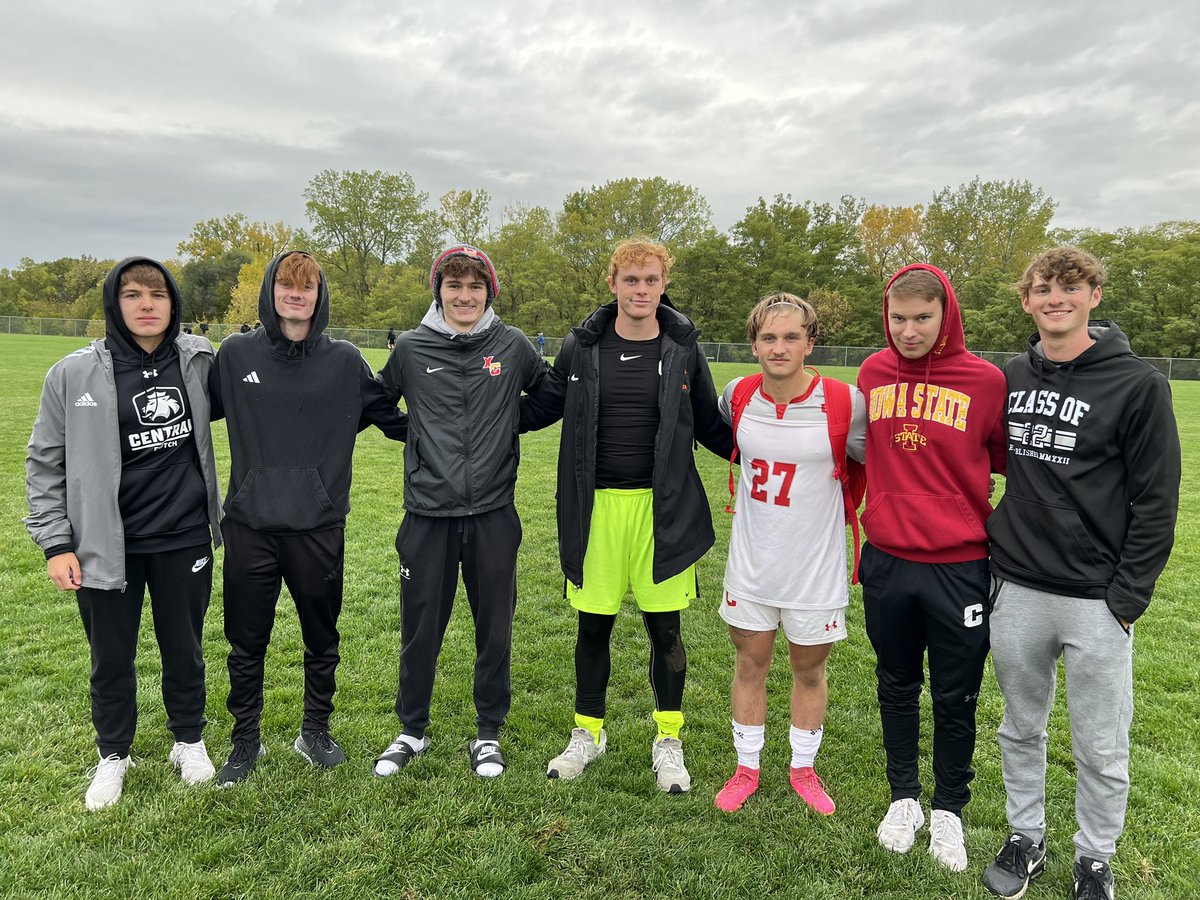 PowercatSoccer's tweet photo. Cool to see current &amp; former Wildcats make the trip to Pella to watch their former teammates face off against each other yesterday. @WartburgMSoccer @Dutch_MnSoccer https://t.co/iG2Qyypn7D