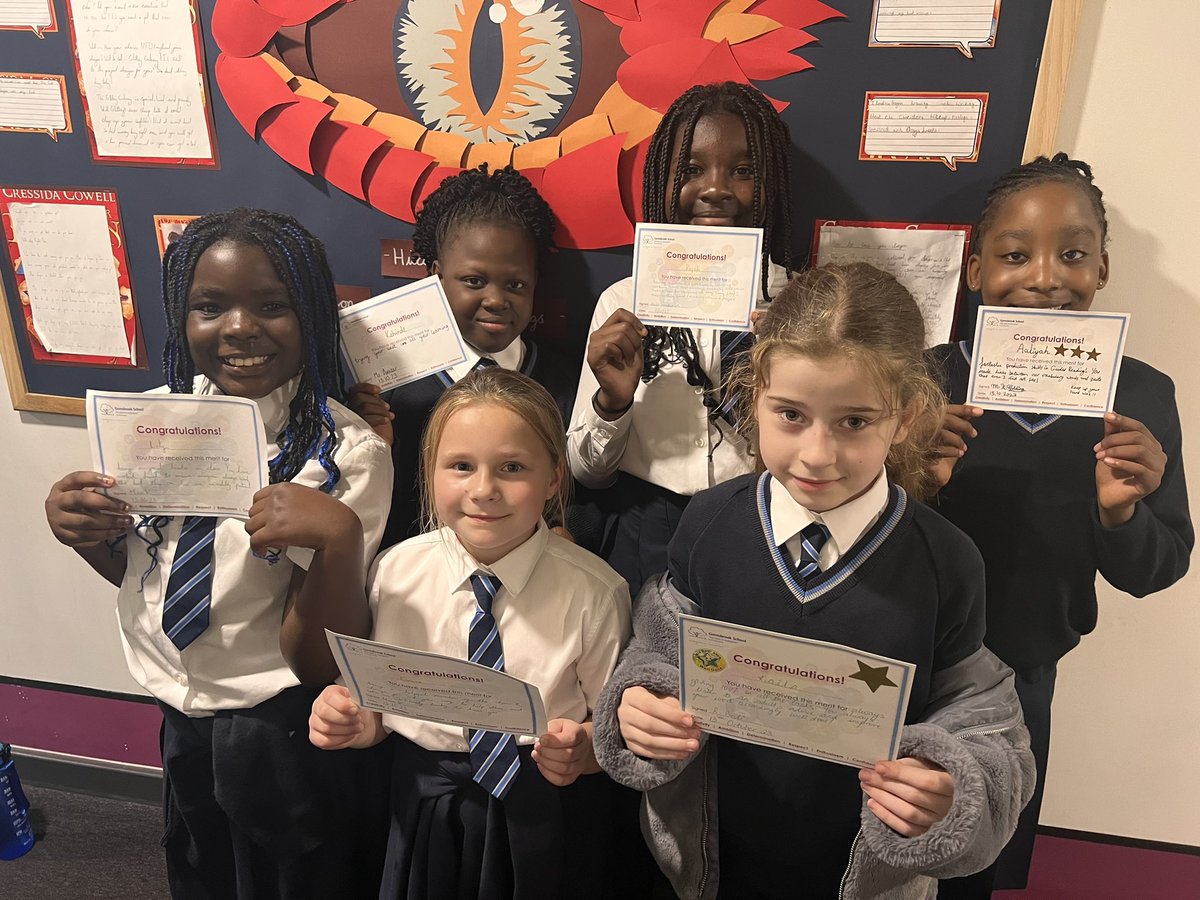 Congratulations to our KS2 merit winners this week! Just wonderful to hear of so many fantastic reasons for winning these ✨ Well done girls!