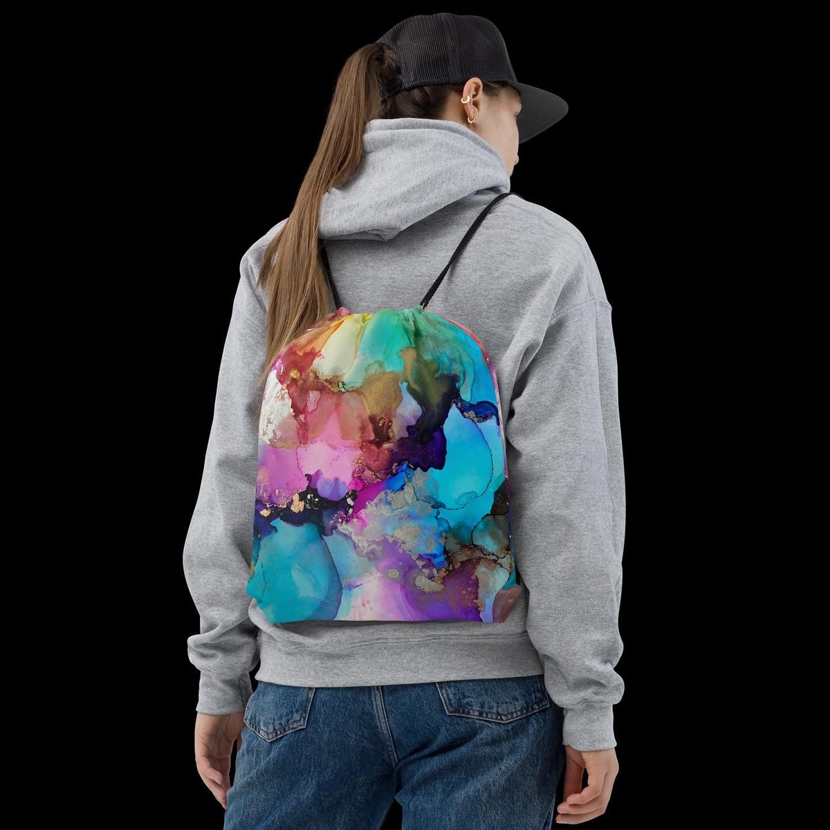 Cheenkee's tweet photo. Blooms I Tote Bag, Backpack, Drawstring Bag, and Laptop Sleeve now available for purchase at my website! Use this link https://t.co/Awdw0bmC1M to enjoy 10% off on all Merchandise products until Nov. 15th! 👜🎒🎨 🍂 https://t.co/09HvnGZUvd