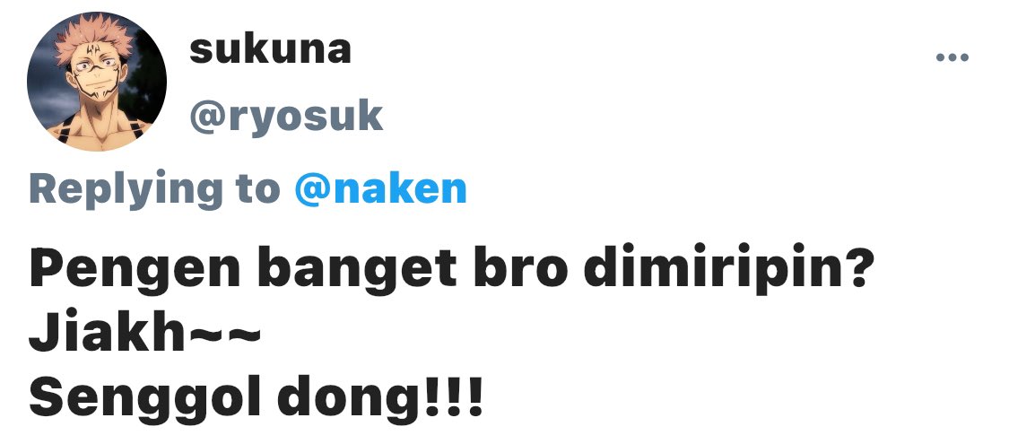 nanoxxyloh's tweet photo. #twotweets AU seorang Nanami Kento cuma nanya… eh….
Yang tabah ya brokkkk
#nanami #nanamikento #JujutsuKaisen #jjk https://t.co/8yLZr8btI1