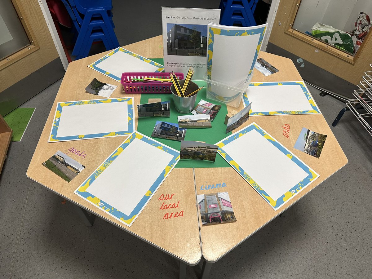 🏫 We are proud to attend <a href="/GoresbrookSc/">Goresbrook School</a> 🏫 
While we are looking at our local area we will be drawing and building GBS this week.