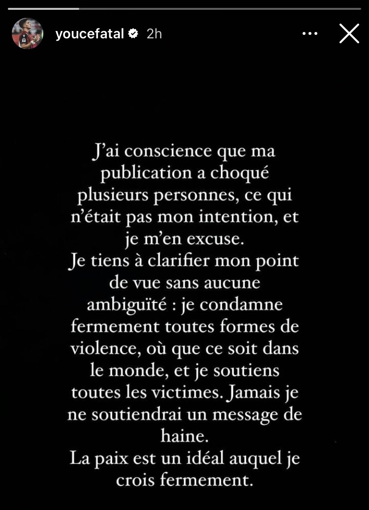 Onzefennec's tweet image. 🚨| Atal cède à la pression du maire de Nice et présente ses excuses…😏

On ne s’attendait pas à ça de ta part Youcef…