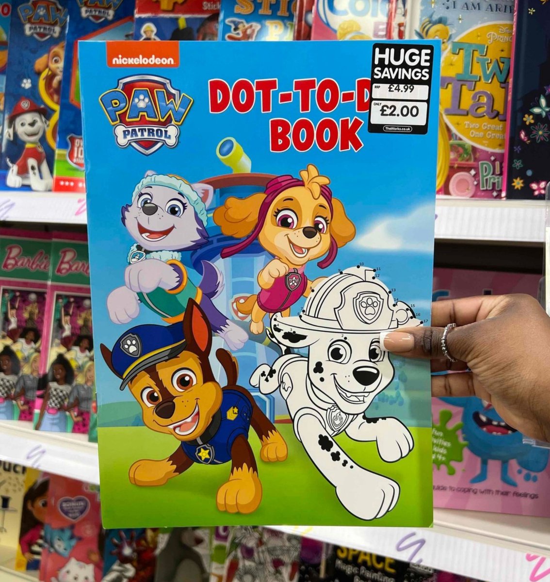 PAW Patrol is on a roll at @theworksstores! 🐾

Are your little ones obsessed with Chase and the gang? 🐶 Get your paws on some pawsome activities to keep them entertained!

#TheWorks #PawPatrol #PawPatrolMovie #MightyMovie