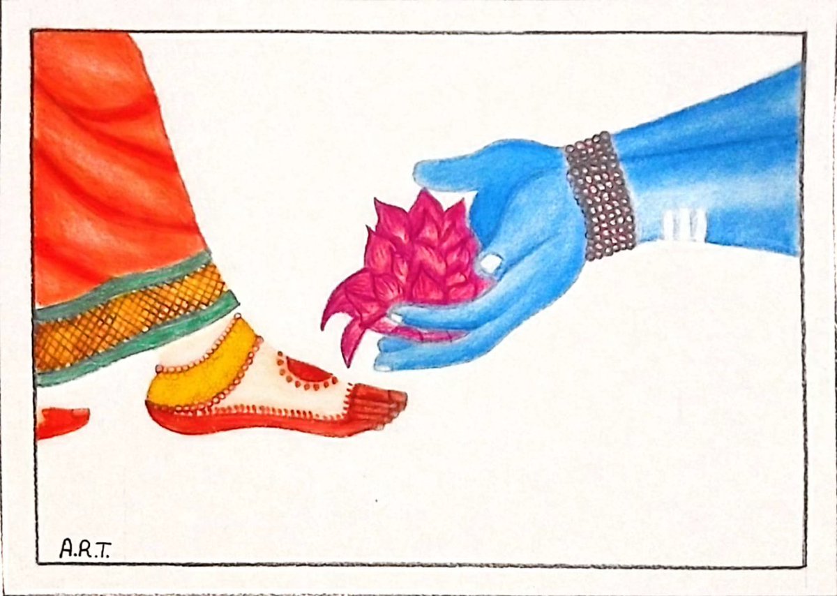 AartiJadav4's tweet photo. ShivParvti
Maa
|| જય માતાજી || 🙏🏻
|| શિવ શક્તિ || 🙏🏻
#derwent #chromaflow #colour #miniart #miniartwork #bondpaper #jkexcelbond
#maa #durgamaa #shivparvati #navratri2k23
#shivsati #shivshankar #unconditionallove #durgapuja #love #nisvarthprem
#RealisT_A.R.T. https://t.co/4DBhGCtVOz