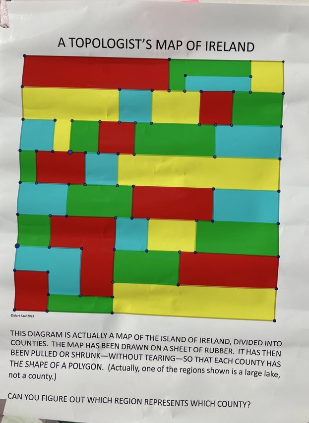 iamreddave's tweet image. Topologists map of Ireland. #ireland #IrelandMap #100daysofmaps #day30 
via @CardColm