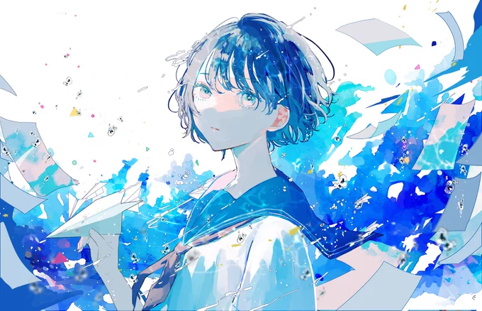 「波を待つ」