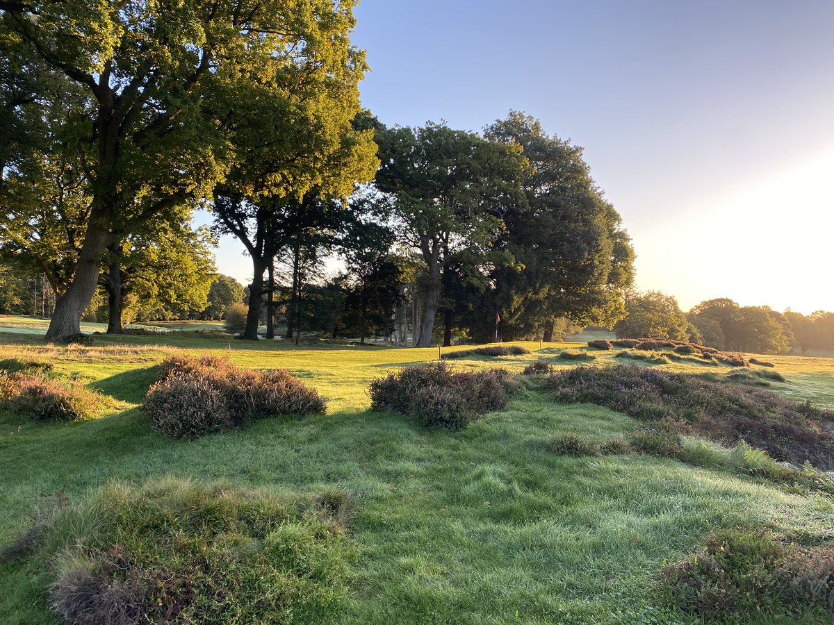 Had some fun setting up this years Cross Country @StonehamGC 😬🤣 Enjoy the day!! #TeamStoneham