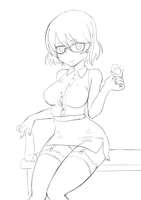 色塗る気力が尽きちゃった… 