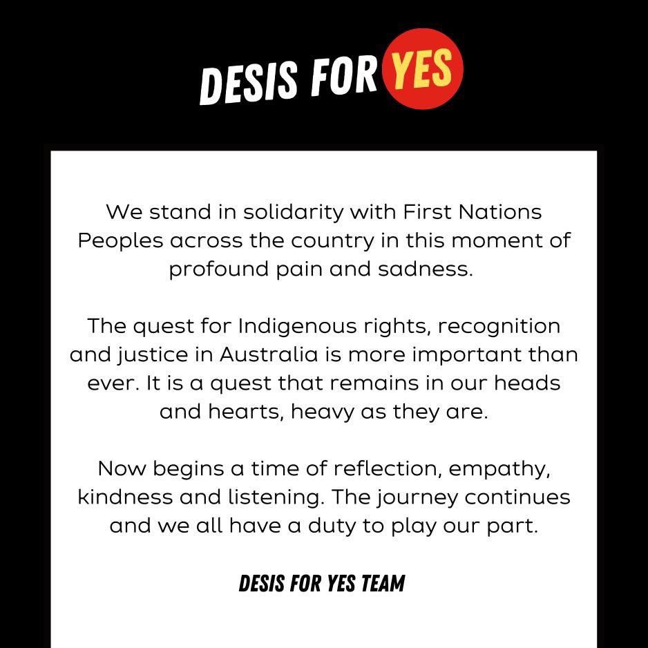 Desis For Yes tweet media