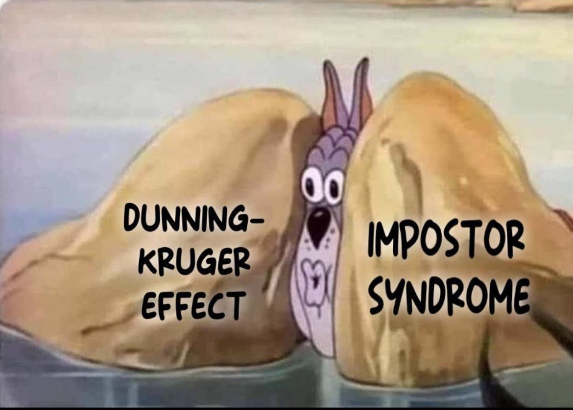 „Wie gut denkst du, bist du als Arzt“ 
Ich: