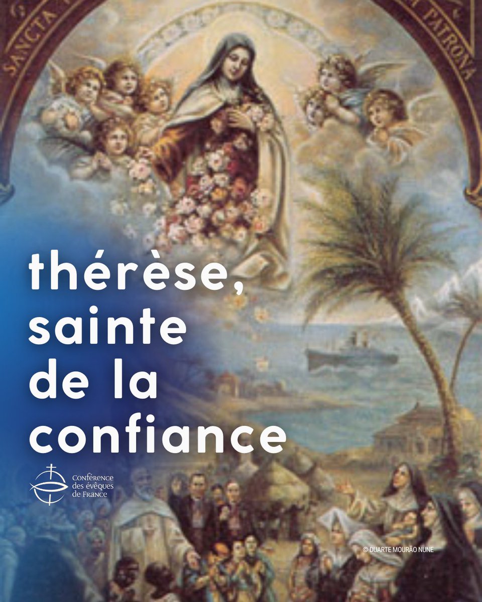 #SemaineMissionnaire mondiale | Le Pape publie #ExhortationApostolique "C'est la confiance", une belle invitation à reconsidérer la mission des chrétiens avec le regard de #SainteThérèse, sainte patronne de l’évangélisation.
👉 tinyurl.com/2zr9635h