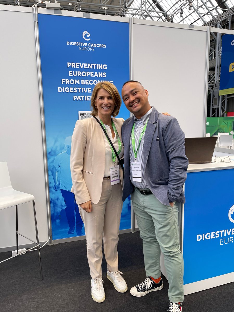 dice_europe's tweet image. We are delighted to be at #UEGweek again. Working together makes us stronger. Thank you to the @myUEG community for your continuous efforts to ensure digestive cancers are prevented and cured. 💙 💚 🧡 💜 ❤️