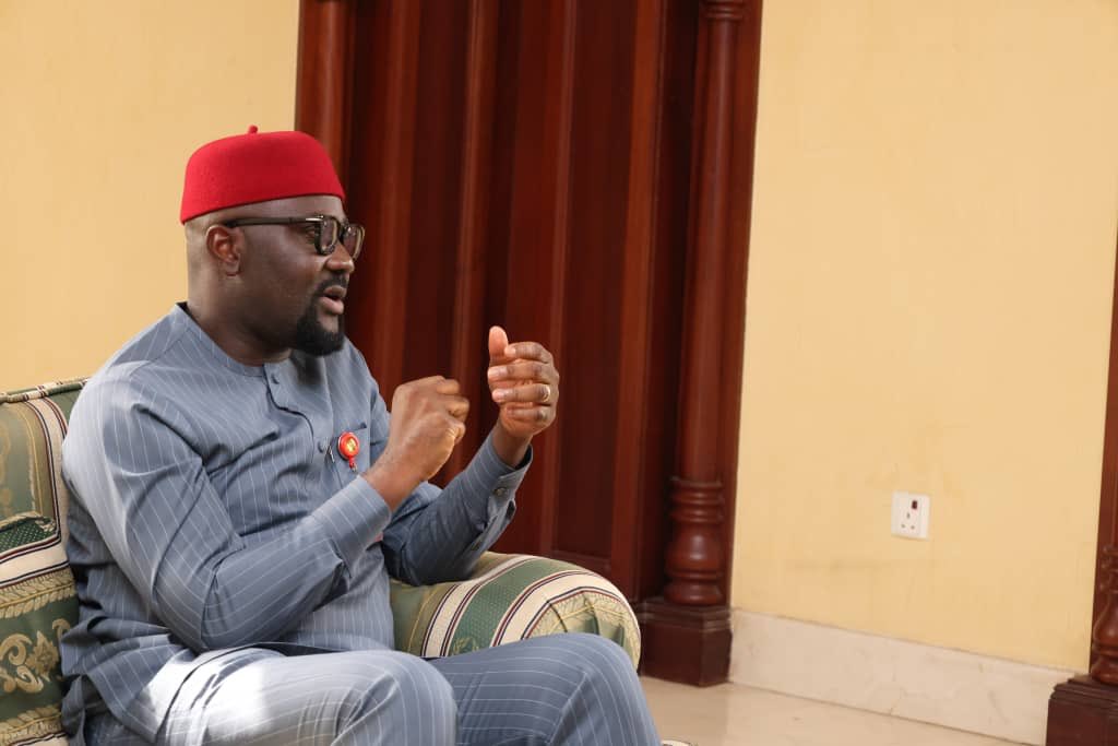 The Chairman of, the Senate Committee on Sold Minerals, Sen. Osita Ngwu was received by the Egyptian Ambassador H.E Amb. Ihab Awad Moustafa. The ambassador emphasized Egypt's willingness to cooperate with Nigeria.