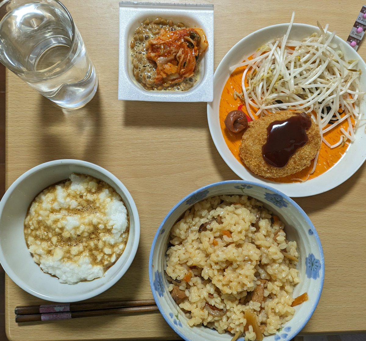 wism03's tweet photo. 炊き込みご飯にしてみた。🙏 https://t.co/V5FxfW3jY0